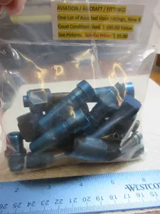 Special Price Big Lot of HOSE FITTINGS (Aviation)
